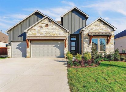 New construction Single-Family house 1215 Olive Dr, Mansfield, TX 76063 plan Johnson - image