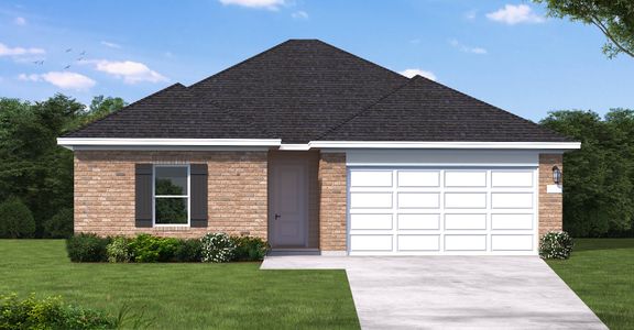New construction Single-Family house Elgin, TX 78621 plan Starr - Single Family Homes - image
