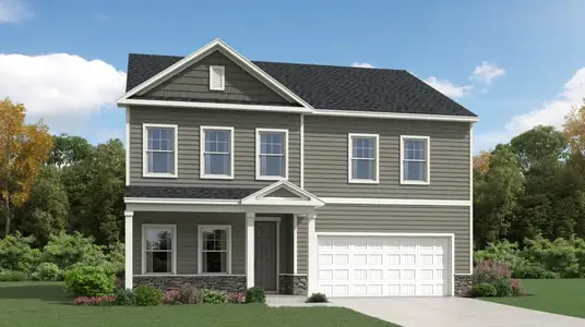 New construction Single-Family house 1104 Hidden Beach Dr, Wendell, NC 27591 plan Tryon III - image