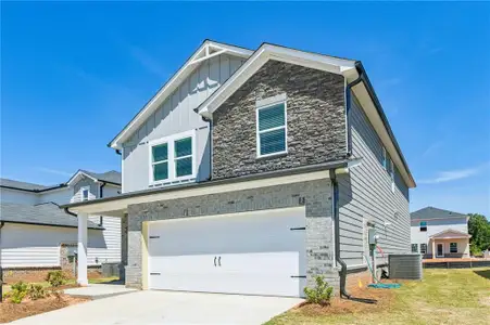 New construction Single-Family house 2576 Double Oak Trl, Lawrenceville, GA 30045 plan Paisley - image