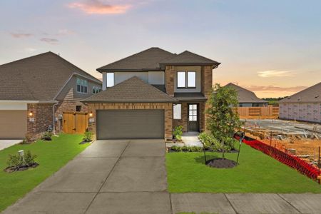 New construction Single-Family house 222 Violet Crown Ln, New Caney, TX 77357 plan Covington - image