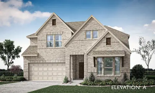 New construction Single-Family house 16421 Thistle Bend Dr, Fort Worth, TX 76247 plan Violet II - image