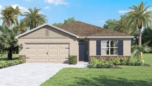 New construction Single-Family house 5799 Mountain Rd, Davenport, FL 33837 plan Cali - image