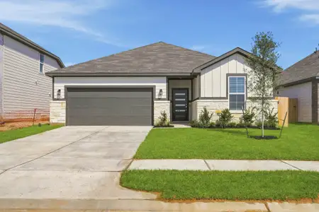 New construction Single-Family house 2623 Siena Ct, Brookshire, TX 77423 plan Travis - image