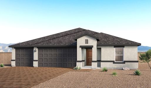 New construction Single-Family house 606 W Maria Elena St, Vail, AZ 85641 plan Jerome - Traditions - A50J - image