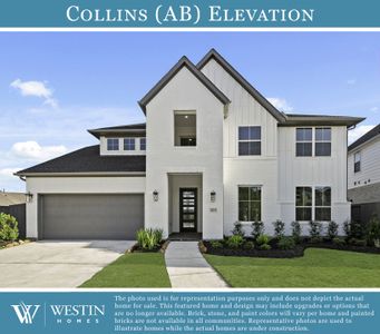 New construction Single-Family house 4906 N Star Trl, Richmond, TX 77469 plan The Collins - image