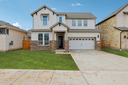 New construction Single-Family house 214 San Saba Dr, Buda, TX 78610 plan Henley - image