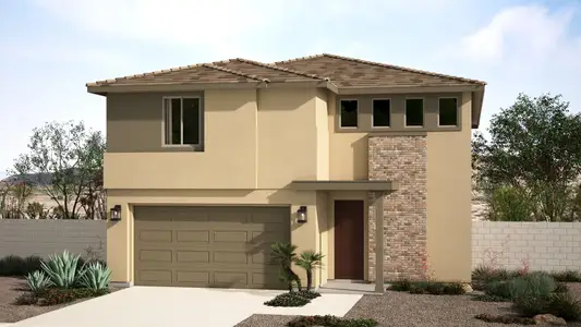 New construction Single-Family house 18184 W Lupine Ave, Goodyear, AZ 85338 plan Verna - image