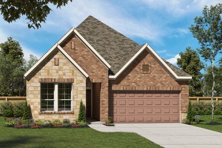 New construction Single-Family house 21897 Colorado Bend Lane, Porter, TX 77365 The Riley- photo 0