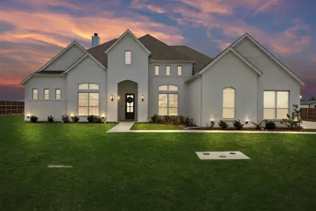 New construction Single-Family house 1751 Blackfoot Pkwy, Waxahachie, TX 75165 plan Madrid - image