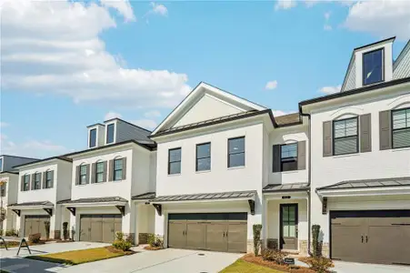 New construction Townhouse house 4316 Burton Bend Wy, Unit 147, Buford, GA 30518 plan The Stockton - image