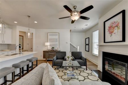 New construction Townhouse house 1589 Salem Drive, Unit 77, Conyers, GA 30013 - photo 0