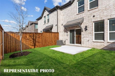 New construction Townhouse house 1358 Union Rd, Celina, TX 75009 CHANNING- photo 14 14