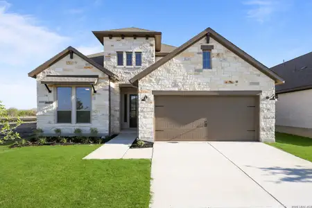 New construction Single-Family house 196 Desert, San Antonio, TX 78253 plan Granger - image