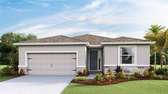 New construction Single-Family house 3411 Ivy Hollow Drive, Plant City, FL 33565 Latana- photo 0