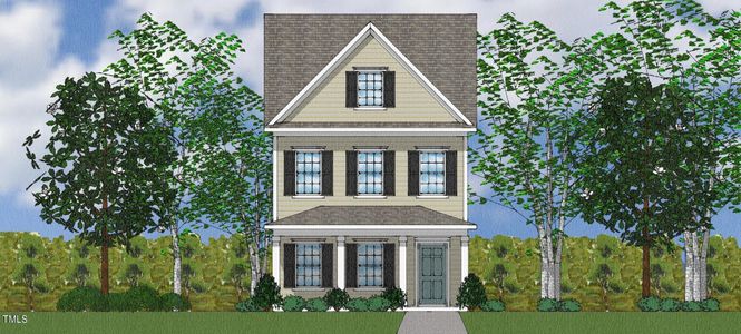 New construction Single-Family house 652 Georgia'S Landing Parkway, Unit 74, Raleigh, NC 27603 Covington II- photo 0