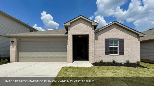New construction Single-Family house 1828 Side Buster Trl, Leander, TX 78641 - image