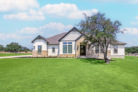 New construction Single-Family house 173 Cherry Sage Court, Dripping Springs, TX 78620 Stratton- photo 0