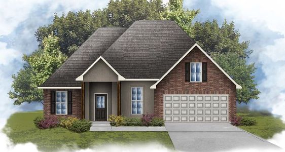 New construction Single-Family house 93 Alleyoak Ln, Freeport, FL 32439 plan Roses V B - image