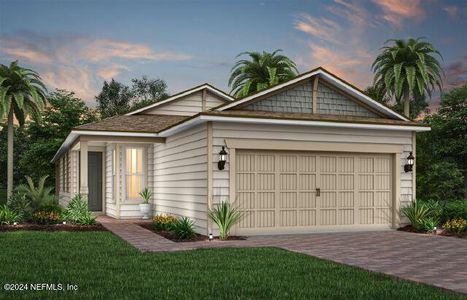 New construction Single-Family house 152 Flinklock Lane, Saint Augustine, FL 32095 Drayton- photo 0