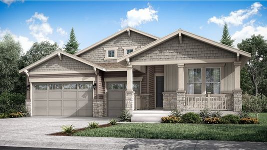 New construction Single-Family house 3751 Doubletrack Lane, Castle Rock, CO 80108 - photo 0