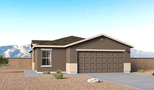 New construction Single-Family house 5989 E Jayden Ln, Tucson, AZ 85756 plan Aloe - C30A - image