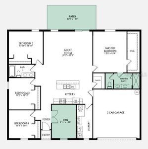 Willow F Floor Plan