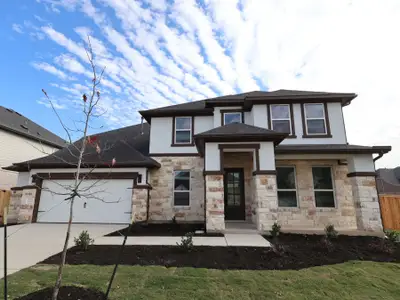 New construction Single-Family house 2028 Billings Wy, Leander, TX 78641 plan Dickinson - Classic Series - image