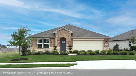 New construction Single-Family house 13407 Eppright Trce, Manor, TX 78653 plan The Lakeway - image