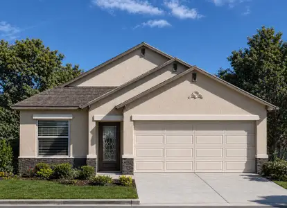 New construction Single-Family house El Paso, TX 79927 plan Thanya 1338 SSC - image