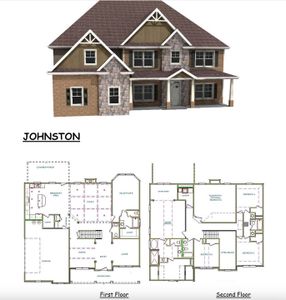 New construction Single-Family house 110 Homestead Cir, Forsyth, GA 31029 Johnston- photo 1 1