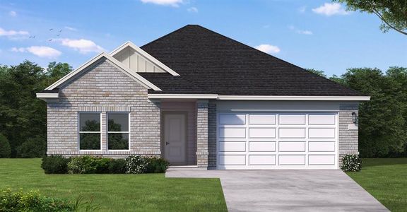 New construction Single-Family house 227 Magnolia Laurel Dr, Manvel, TX 77578 null- photo 0