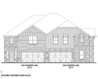 New construction Townhouse house Celina, TX 75009 plan TH Building 2 ML - image