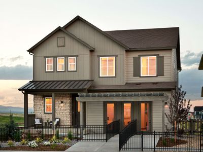 New construction Single-Family house 8750 Arriba Dr, Littleton, CO 80125 plan 3504 - image