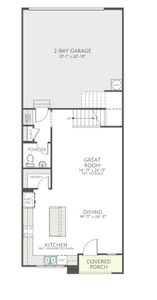New construction Townhouse house 521 Nash St, Fort Mill, SC 29715 plan Sawyer - image