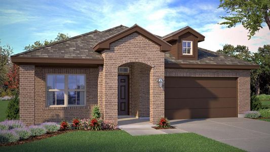 New construction Single-Family house 9633 Brickridge Ln, Fort Worth, TX 76036 Biloxi- photo 0