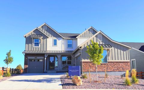 New construction Single-Family house 24495 E Kettle Ct, Aurora, CO 80016 plan Prescott - image