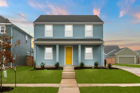 New construction Single-Family house 101 Elm Branch Trl, Taylor, TX 76574 plan Washington - image