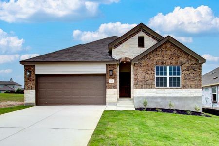 New construction Single-Family house 3556 Twin Dish Way, New Braunfels, TX 78130 Driskell- photo 0