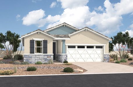 New construction Single-Family house 4952 S 241St Ave, Buckeye, AZ 85326 plan Fossil - image