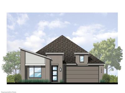 New construction Single-Family house 606 Billowing Way, Kyle, TX 78640 Picasso Plan- photo 35 35