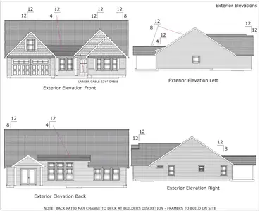 New construction Single-Family house 817 Halyard Ln, Chesnee, SC 29323 - image
