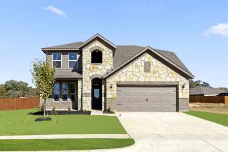 New construction Single-Family house 1620 Macadamia Ct, Aubrey, TX 76227 plan Raleigh - image