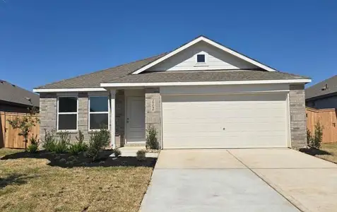 New construction Single-Family house 515 Robin St, Angleton, TX 77515 plan Newlin - image