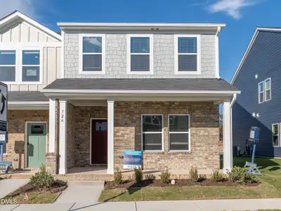 New construction Townhouse house 726 Chandler Stone Dr, Zebulon, NC 27597 plan Lakewood - image