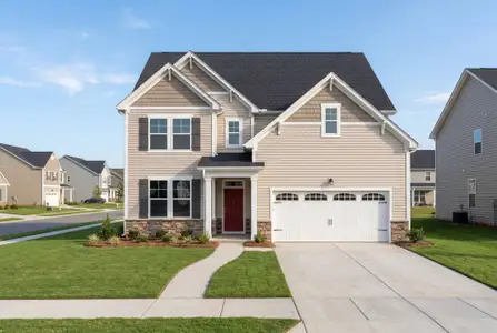 New construction Single-Family house 333 Longleaf Glen Ln, Zebulon, NC 27597 plan The Hickory II A - image