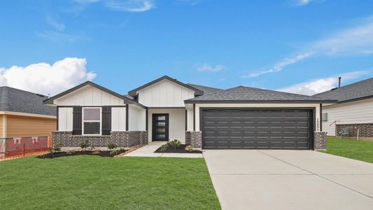 New construction Single-Family house 8738 Lake Valley Dr, Montgomery, TX 77316 plan Denton - image