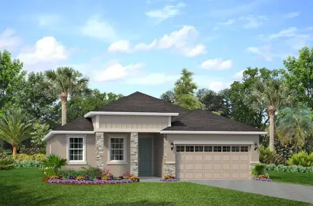 New construction Single-Family house 1081 Signet, Apollo Beach, FL 33572 plan Margate II - image