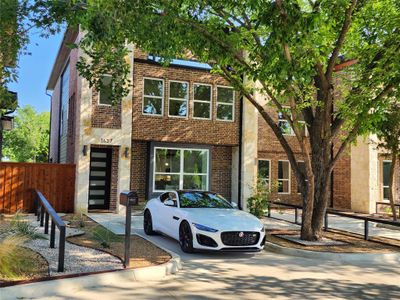 New construction Townhouse house 1637 Cleaver Road, Waxahachie, TX 75165 - photo 0