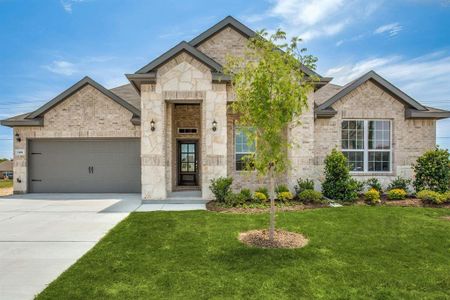 New construction Single-Family house 729 Stone Eagle Dr, Azle, TX 76020 plan Magnolia - image